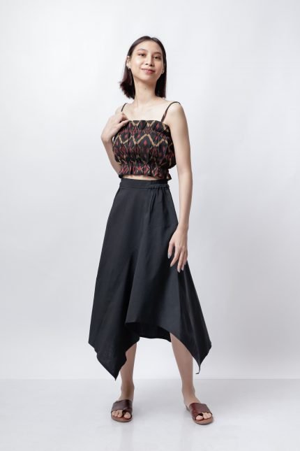 Black Los Tenun Skirt
