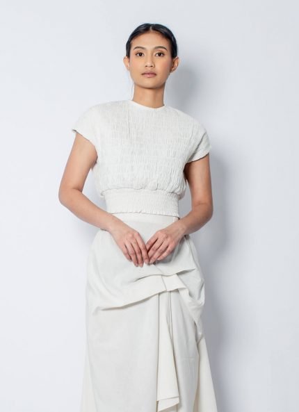 White Padar Tenun Top