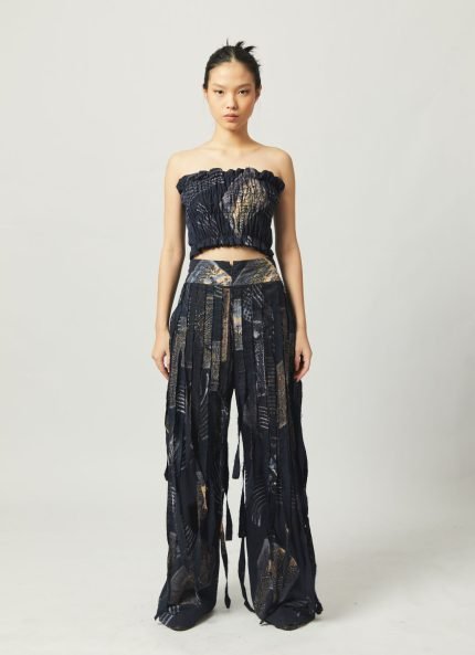 Black Kelimutu Batik Pants