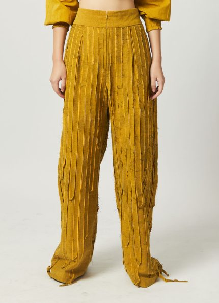 Yellow Kelimutu Tenun Pants