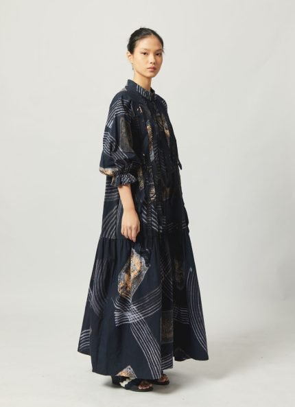 Black Rana Batik Dress