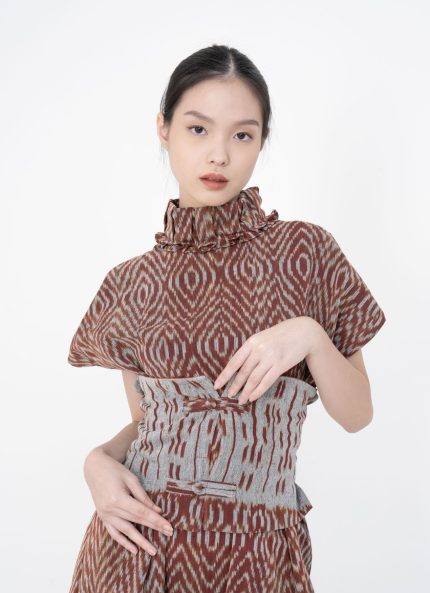 Brown Biu Tenun Obi
