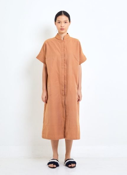 Brown An Tenun Dress