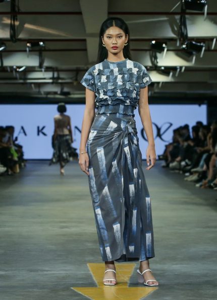 Blue Bidadari Batik Skirt