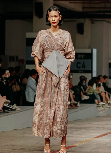 Cream Flores Batik Obi