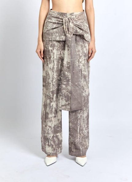 Grey Manah Batik Pants