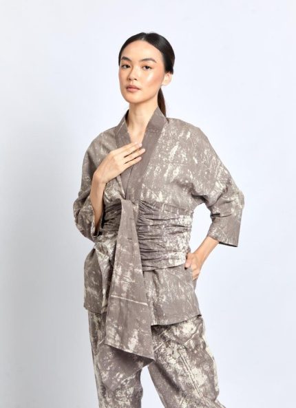 Grey Dahayu Batik Top