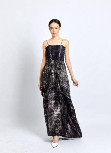 Black Orchid Batik Rayon Dress