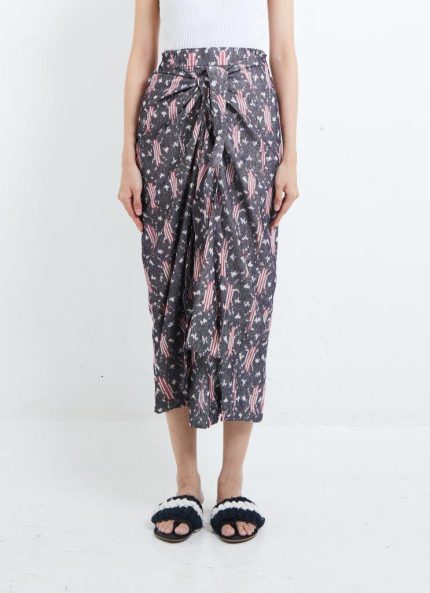 Grey Melati Tenun Skirt