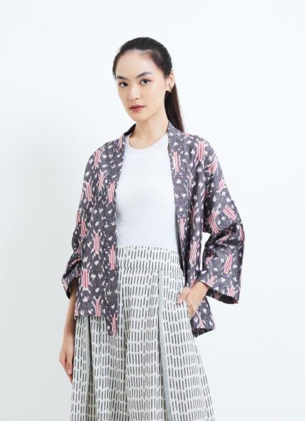 Grey Amarilis Tenun Outer