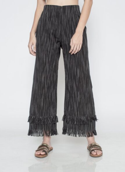 Black Linau Tenun Pants
