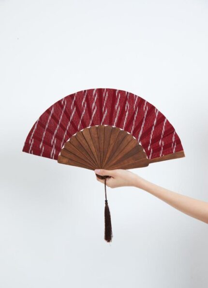 Red Lian Tenun Fan