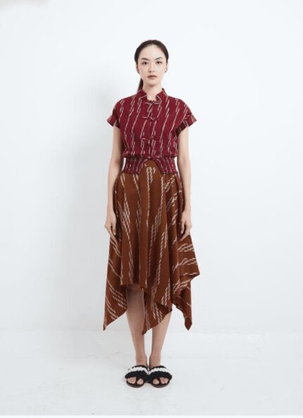 Brown Drini Tenun Skirt