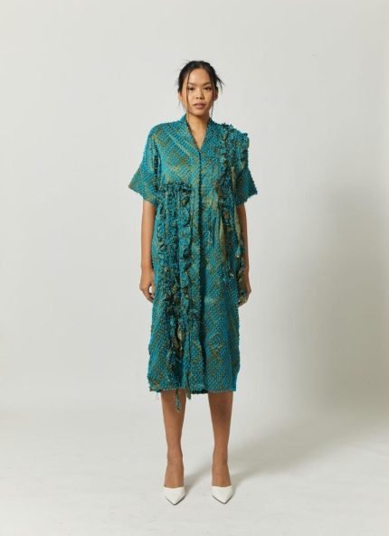 Tosca Damas Tenun Baron Dress