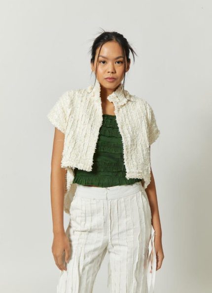 White Batur Tenun Baron Outer