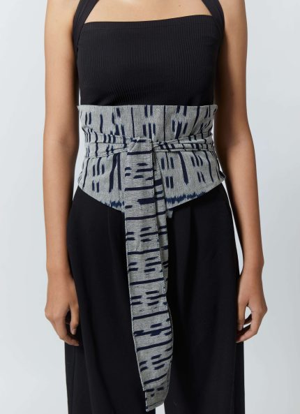 Blue Tabuhan Tenun Obi