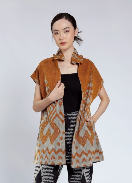 Yellow Monteal Tenun Outer