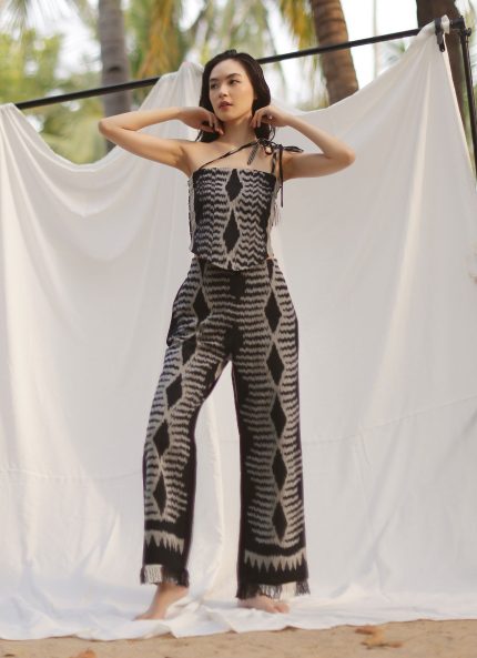 Black Clay Tenun Pants
