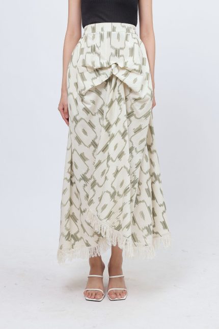 Green Prana Tenun Skirt