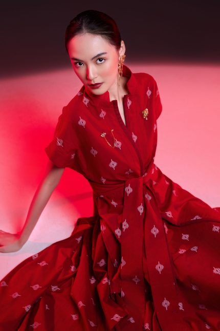 Red Hua Batik Outer