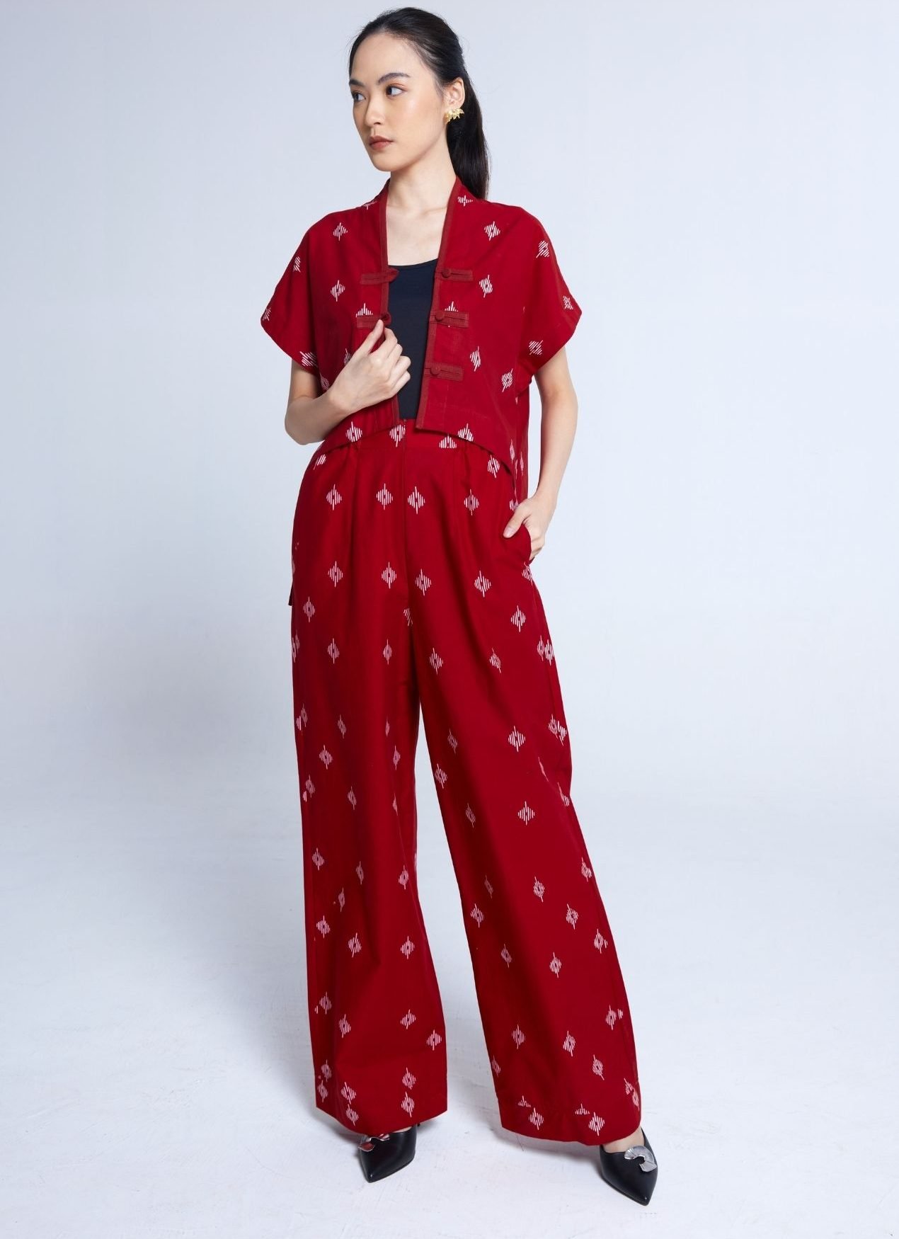 Red Yin Batik Outer