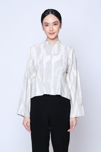 Grey Danya Tenun Top