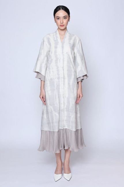 Grey Lingga Tenun Dress