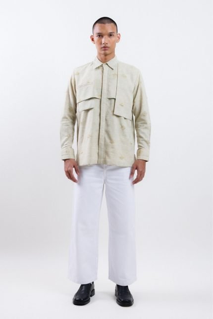 Green Sanur Tenun Shirt