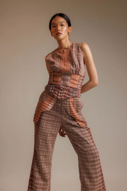 Pink Rinca Tenun Top