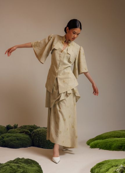 Green Rote Tenun Skirt