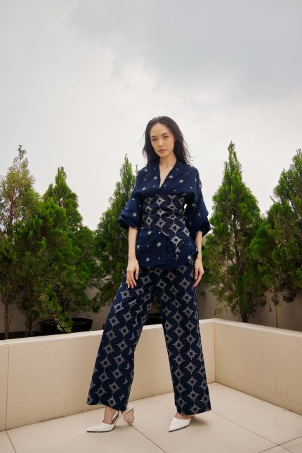 Blue Jemaja Batik Pants