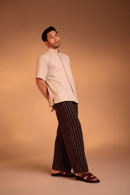 Aghan Mint Batik Short-Sleeve Shirt